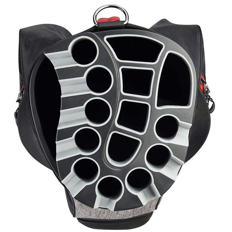Wilson Staff I-Lock Rain cart bag, černo/červený