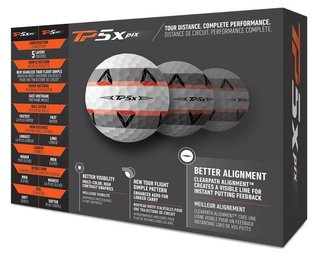 TaylorMade TP5x pix golfové míčky
