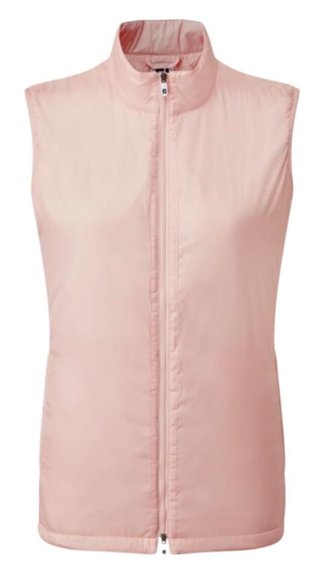 FOOTJOY Lightweight Insulated dámská vesta, světle růžová