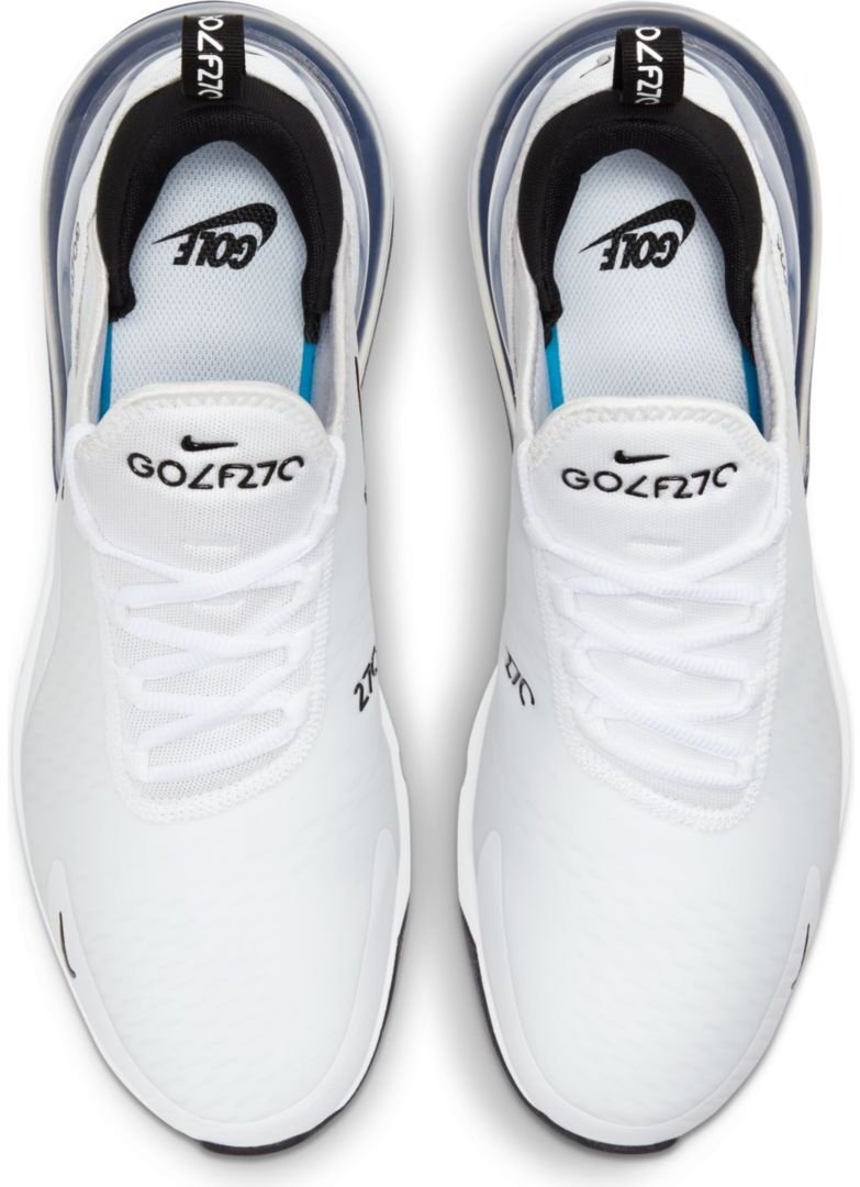 Nike Air Max 270 G unisex golfové boty, bílo/černé