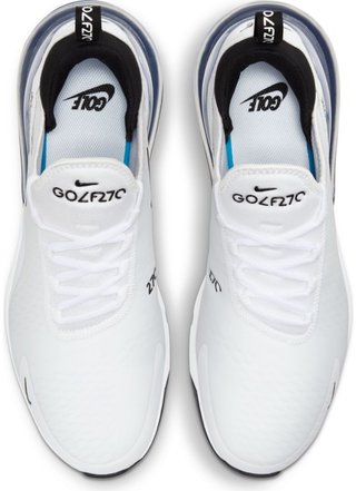 Nike Air Max 270 G unisex golfové boty, bílo/černé
