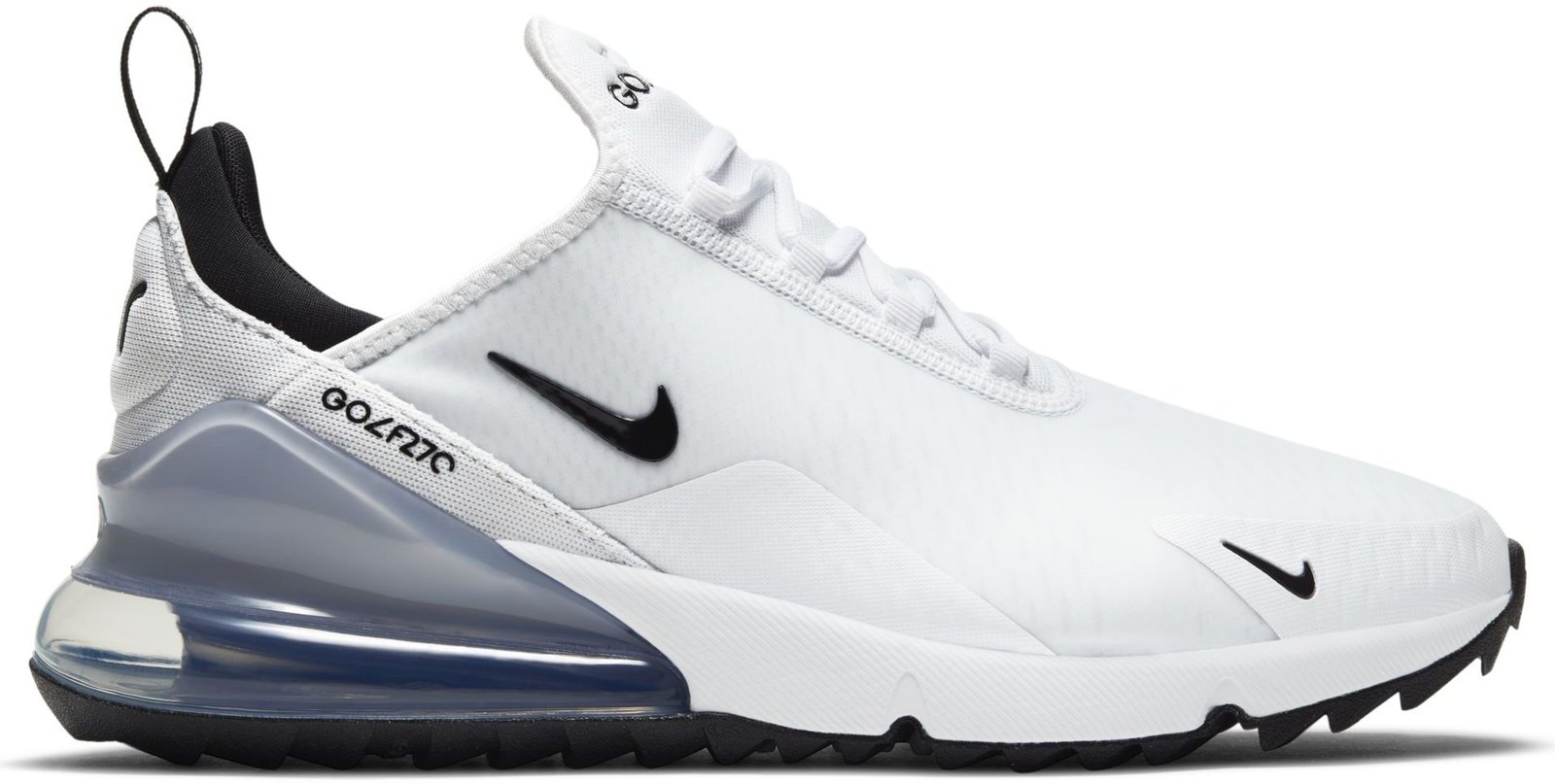 Nike Air Max 270 G unisex golfové boty, bílo/černé