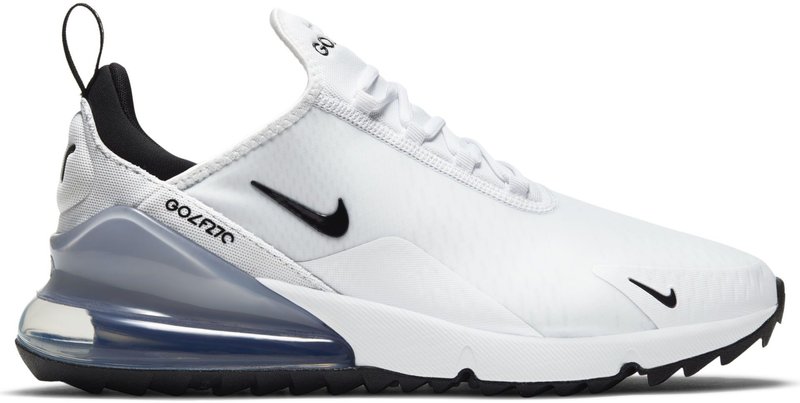 Nike Air Max 270 G unisex golfové boty, bílo/černé