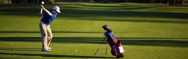 U.S. Kids Golf USKTech Lisle dětské polo, červené