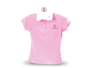 U.S. Kids Golf USKTech Lisle dívčí polo, růžové