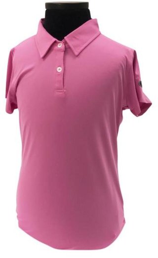 U.S. Kids Golf USKTech Lisle dívčí polo, růžové