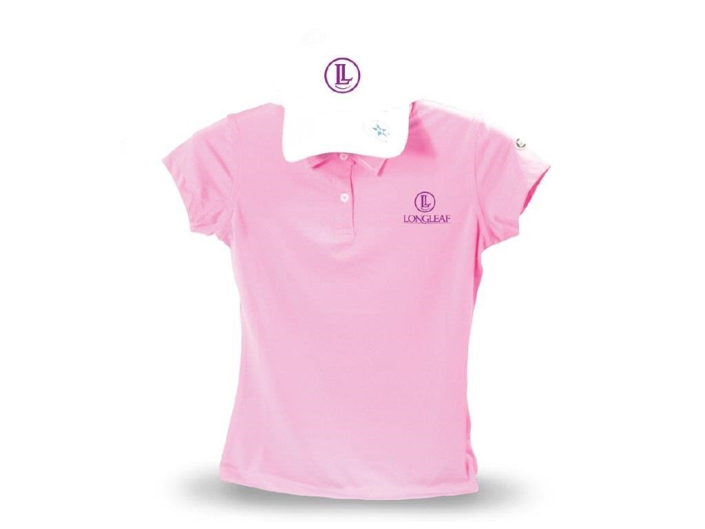 U.S. Kids Golf USKTech Lisle dívčí polo, růžové