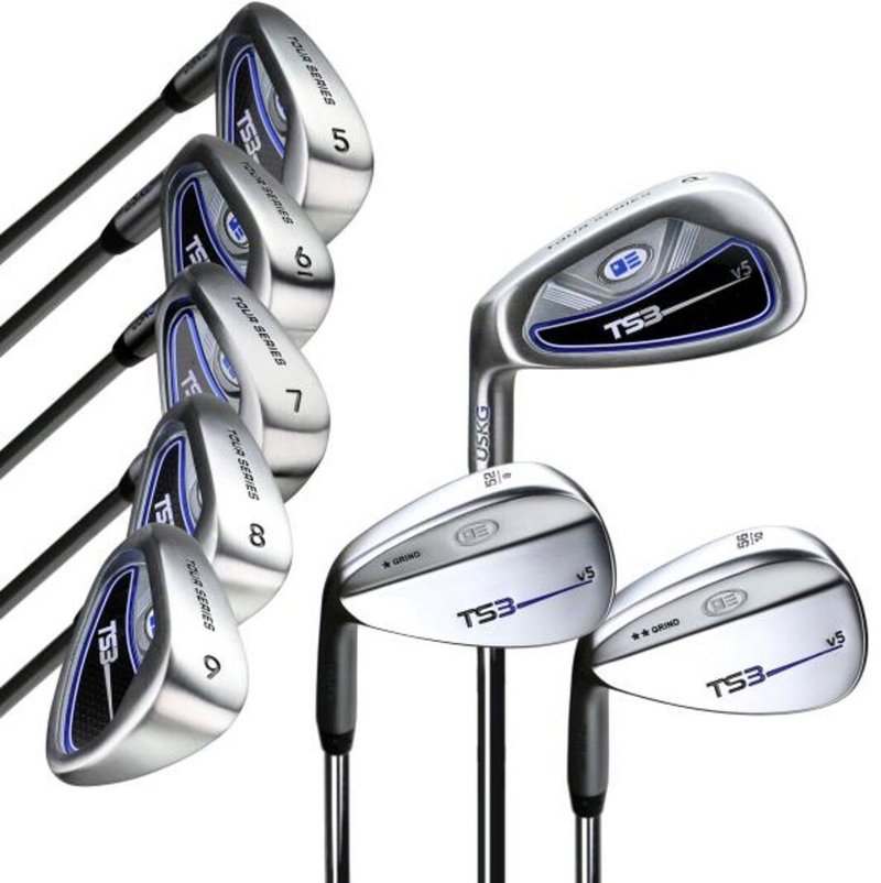 U.S. Kids Golf TS3-66 (167+ cm) v5 8-Club juniorský golfový set, ocel