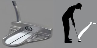 U.S. Kids Golf TS3-66 (167+cm) AIM 3 dětský putter 33"