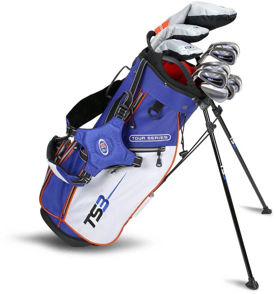 U.S. Kids Golf TS3-51 10-Club dětský golfový set, modro/bílo/oranžový (130cm)