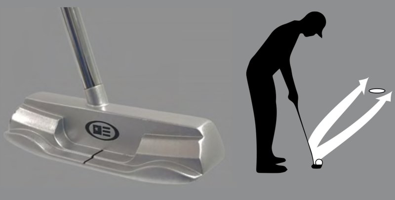 U.S. Kids Golf TS3-51 (130cm) AIM 2 dětský putter 26"