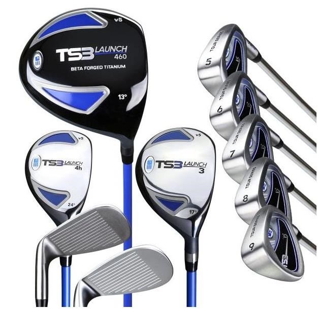 U.S. Kids Golf TS3-66 (167+cm) V5 10-Club dětský golfový set, ocel