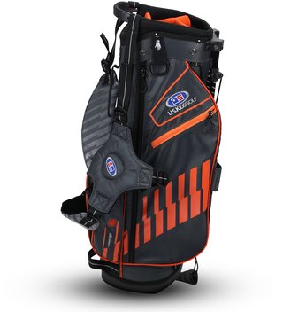2022 U.S. Kids Golf UL51 (130 cm) WT20-s dětský stand bag, šedo/oranžový