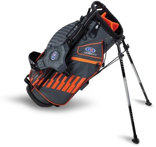 2022 U.S. Kids Golf UL51 (130 cm) WT20-s dětský stand bag, šedo/oranžový