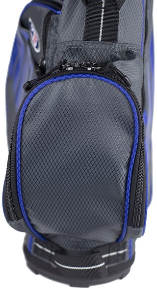 2022 U.S. Kids Golf UL45 (114cm) WT25-s dětský stand bag, šedo/modrý