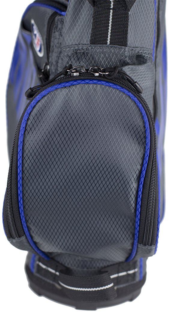 2022 U.S. Kids Golf UL45 (114cm) WT25-s dětský stand bag, šedo/modrý