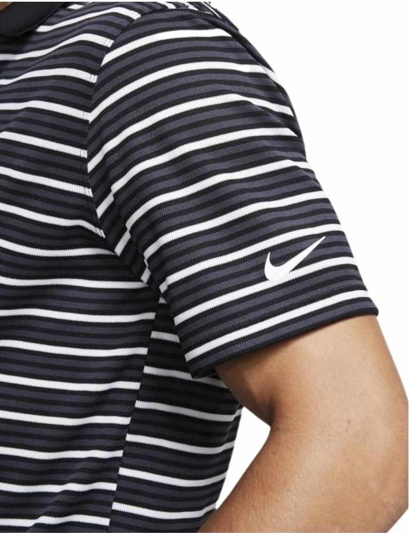 Nike Dri-Fit Victory Stripe OLC pánské polo, černé