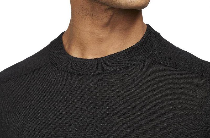 Nike Tiger Woods pánský pletený golfový svetr, černý