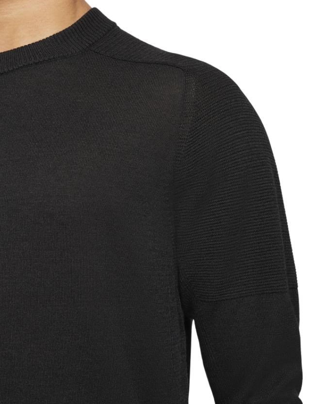 Nike Tiger Woods pánský pletený golfový svetr, černý