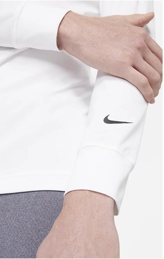 Nike Dri-Fit UV Vapor pánské thermo tričko, bílé