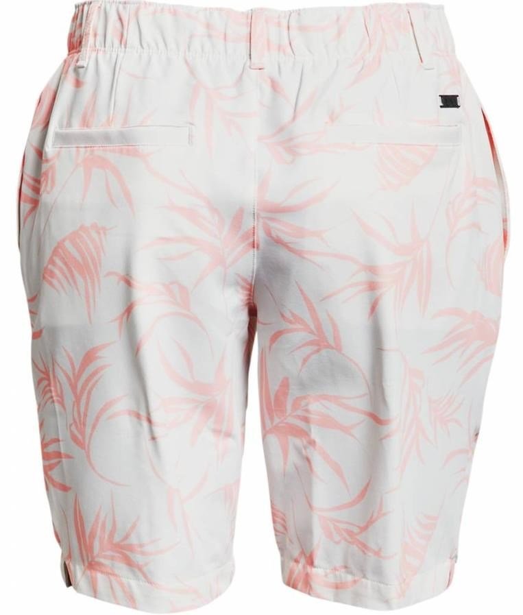 Under Armour Links Printed dámské kraťasy, bílo/světle růžové