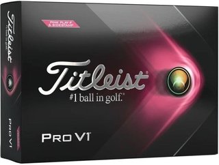 Titleist Pro V1 Pink golfové míčky