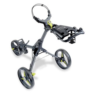 Motocaddy CUBE manuální golfový vozík, graphite/lime