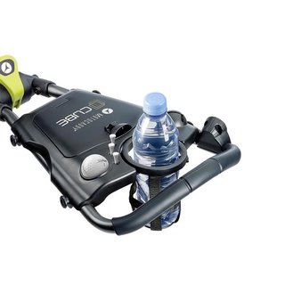 Motocaddy CUBE manuální golfový vozík, graphite/lime
