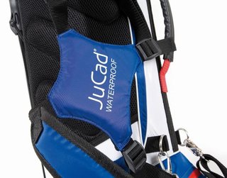 JuCad 2in1 Waterproof stand bag, modro/bílo/červený