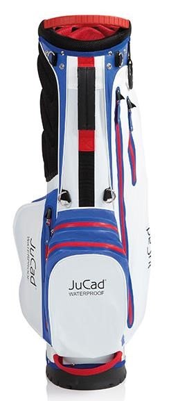 JuCad 2in1 Waterproof stand bag, modro/bílo/červený