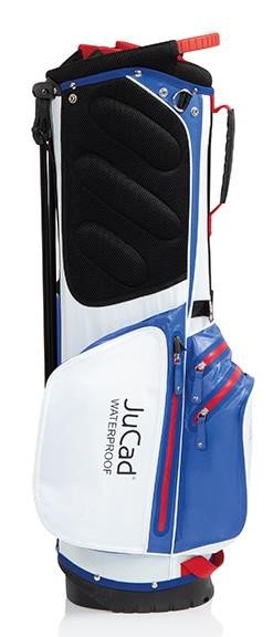 JuCad 2in1 Waterproof stand bag, modro/bílo/červený