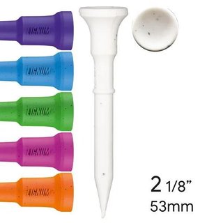 Lignum Tee plastová týčka 53mm, 16ks, neon mix