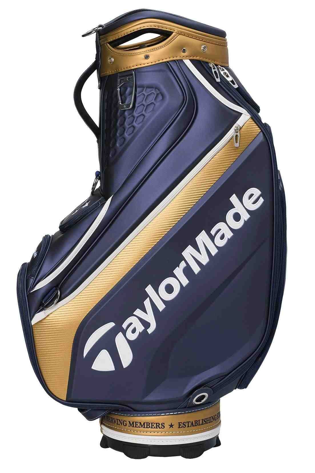 TaylorMade PGA Championship staff bag, limitovaná edice, navy/gold