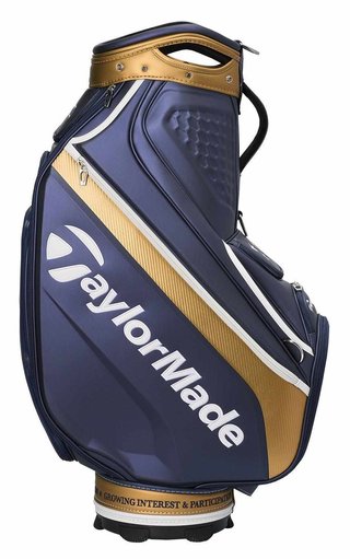 TaylorMade PGA Championship staff bag, limitovaná edice, navy/gold