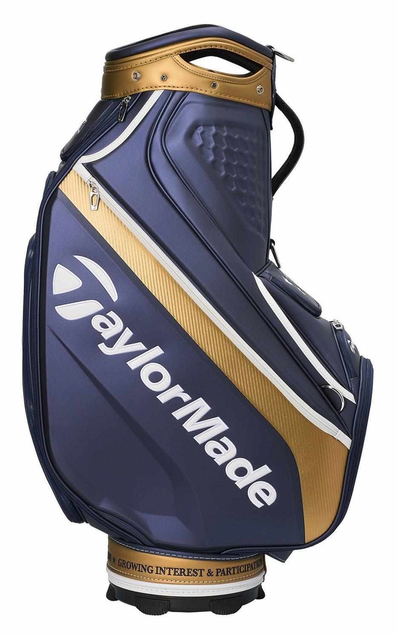 TaylorMade PGA Championship staff bag, limitovaná edice, navy/gold