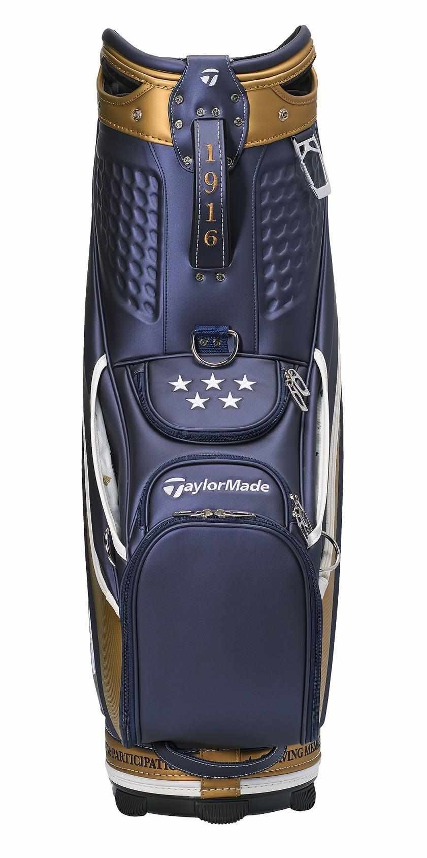 TaylorMade PGA Championship staff bag, limitovaná edice, navy/gold