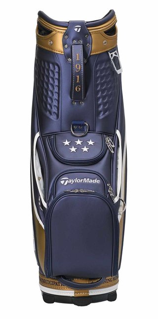 TaylorMade PGA Championship staff bag, limitovaná edice, navy/gold