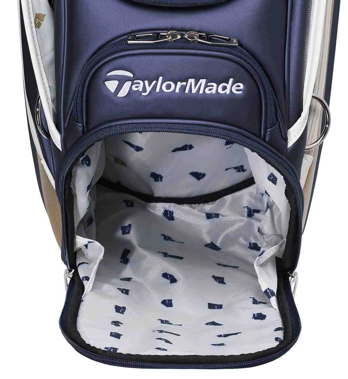TaylorMade PGA Championship staff bag, limitovaná edice, navy/gold