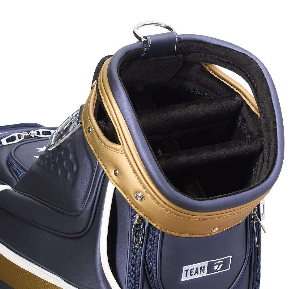 TaylorMade PGA Championship staff bag, limitovaná edice, navy/gold