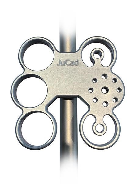 JuCad Tablet držák příslušenství, titanium