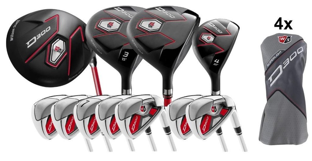 Wilson Staff D300 SL Combo pánský set holí, ocel, pravý