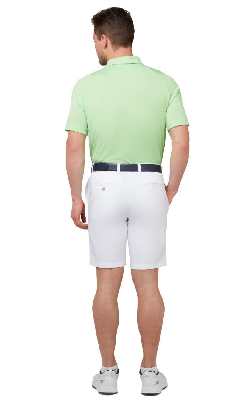 Callaway Heathered Jacquard pánské polo, summer green heather