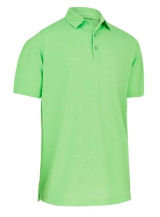 Callaway Heathered Jacquard pánské polo, summer green heather