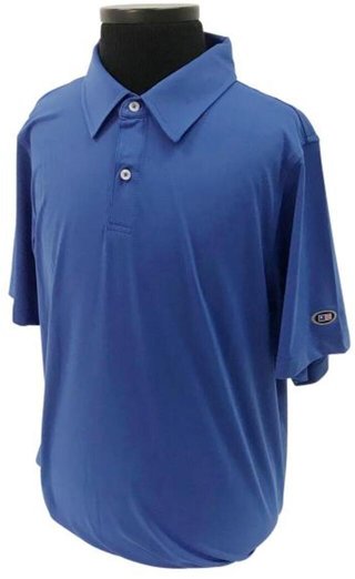 U.S. Kids Golf USKTech Lisle dětské polo, modré