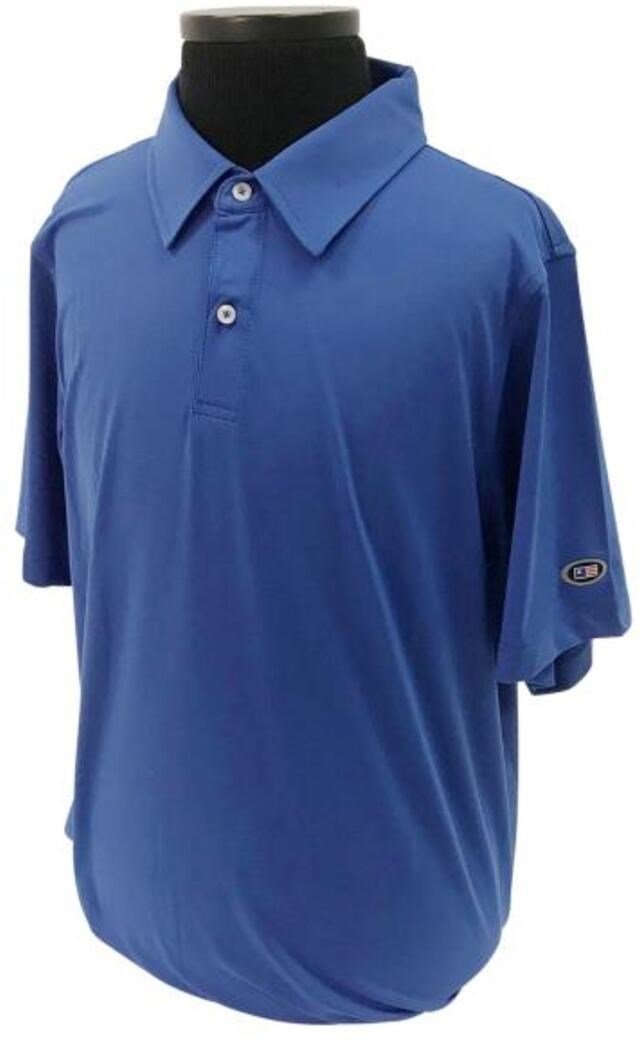 U.S. Kids Golf USKTech Lisle dětské polo, modré