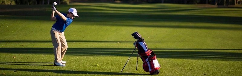 U.S. Kids Golf USKTech Lisle dětské polo, modré