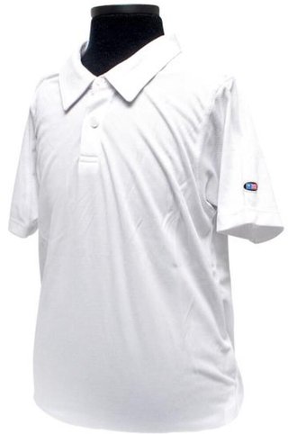 U.S. Kids Golf USKTech Lisle dětské polo, bílé