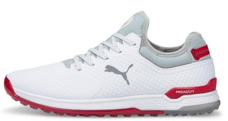 Puma Proadapt Alphacat pánské golfové boty, bílo/stříbrno/červené