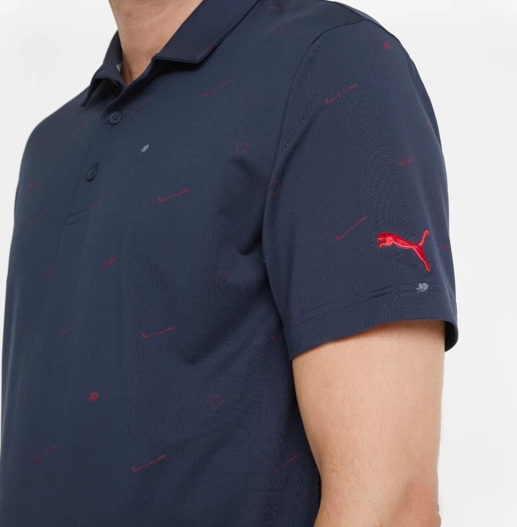 Puma Cloudspun Love pánské polo, modré