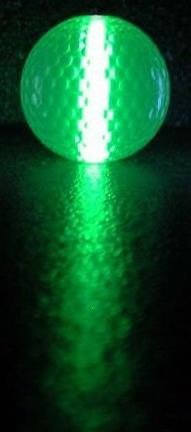 Glow Stick for Golf Ball tyčinka do míčku pro noční hru, zelená, 1ks